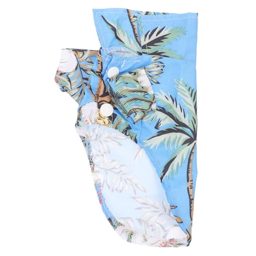 HEMOTON Pet Hawaiian Shirt für Hunde und Katzen Atmungsaktives Sommer T Shirt Himmelblau für Kleine Hunde Xs Stylisches Freizeitoutfit für Partys und Fotoshootings HEMOTON Pet Hawaiian Shirt für Hunde und Katzen Atmungsaktives Sommer T Shirt Himmelblau für Kleine Hunde Xs Stylisches Freizeitoutfit für Partys und Fotoshootings von HEMOTON