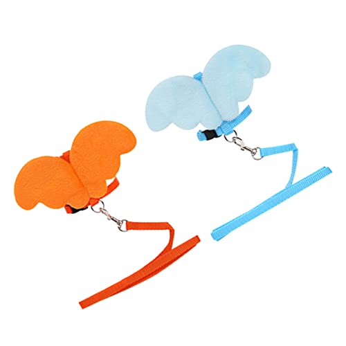 HEMOTON Pet Katzen Geschirr Brustgeschirr Leichtes und Atmungsaktives Pet Vest Harness im Engeldesign Blau Orange für und Beim Auslauf HEMOTON Pet Katzen Geschirr Brustgeschirr Leichtes und Atmungsaktives Pet Vest Harness im Engeldesign Blau Orange für und Beim Auslauf von HEMOTON