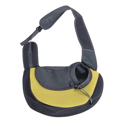 HEMOTON Puppy Carrier Tragetasche Atmungsaktive Hundetragetasche für Kleine Haustiere Stylisches Design für Outdoor Reisen Vielseitig als Schulter oder Handtasche Nutzbar von HEMOTON