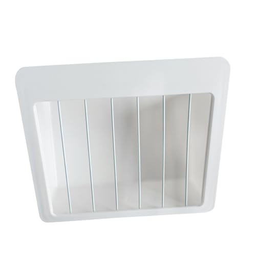 HEMOTON Rabbit Manager Innen Käfig Heuraufe für Kaninchen und Meerschweinchen Weißer Futterspender mit Minimaler Verschwendung Robustes Glattes Nager Stroh und Heufutterregal Vielseitig HEMOTON Rabbit Manager Innen Käfig Heuraufe für Kaninchen und Meerschweinchen Weißer Futterspender mit Minimaler Verschwendung Robustes Glattes Nager Stroh und Heufutterregal Vielseitig von HEMOTON
