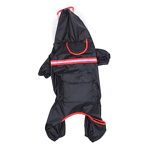 HEMOTON Reflektierender Hunderegenmantel Atmungsaktives und Leichtes Regenjacke für Kleine und Mittelgroße mit Verstellbarem Bauchverschluss für Outdoor Aktivitäten HEMOTON Reflektierender Hunderegenmantel Atmungsaktives und Leichtes Regenjacke für Kleine und Mittelgroße mit Verstellbarem Bauchverschluss für Outdoor Aktivitäten von HEMOTON
