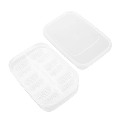 HEMOTON Reptilien Brutkasten für Eier 12 Fächer Transparenter aus Kunststoff Langlebig und Robust Brutbox für Eidechsen und Schlangen HEMOTON Reptilien Brutkasten für Eier 12 Fächer Transparenter aus Kunststoff Langlebig und Robust Brutbox für Eidechsen und Schlangen von HEMOTON
