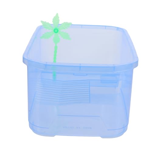 HEMOTON Reptilien Fütterungsbox aus Kunststoff Kleines Schildkröten Terrarium Wasserdichtes Zuchtbehälter für Haustiere Zuhause für Ihre Schildkröte HEMOTON Reptilien Fütterungsbox aus Kunststoff Kleines Schildkröten Terrarium Wasserdichtes Zuchtbehälter für Haustiere Zuhause für Ihre Schildkröte von HEMOTON