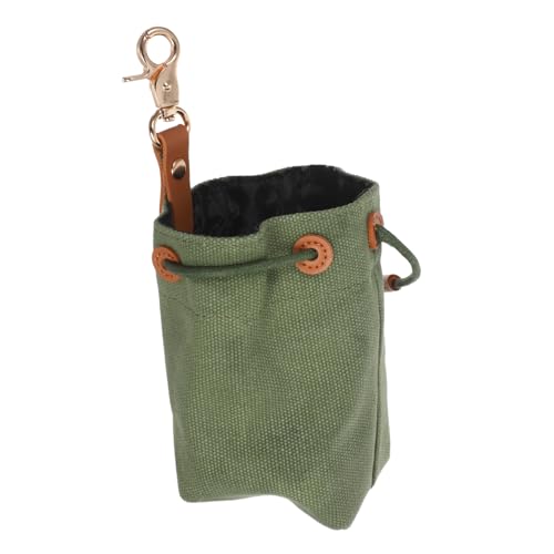 HEMOTON Robuster Canvas Hundeleckerli Beutel mit Clip Feuchtigkeitsgeschützte Futteraufbewahrung Platzsparendes Hängesystem Leichter Snackbeutel für Training Spaziergang und Reisen HEMOTON Robuster Canvas Hundeleckerli Beutel mit Clip Feuchtigkeitsgeschützte Futteraufbewahrung Platzsparendes Hängesystem Leichter Snackbeutel für Training Spaziergang und Reisen von HEMOTON