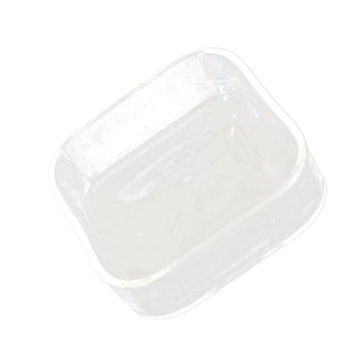 HEMOTON Runde Dicke Glas Schale Transparentes Futternapf für Schildkröten und Kleine Reptilien Leicht zu Reinigen Multifunktional als Futter und Wasserschale Geeignet für Kleine Haustiere HEMOTON Runde Dicke Glas Schale Transparentes Futternapf für Schildkröten und Kleine Reptilien Leicht zu Reinigen Multifunktional als Futter und Wasserschale Geeignet für Kleine Haustiere von HEMOTON