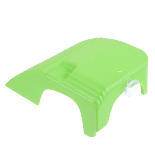 HEMOTON Schildkröte Sonnenuntergang Aquarium Plattform zubehör für schildkrötenaquarien Turtle Panzerzubehör Schildkrötenzubehör Reptilienpanzerzubehör Plastik Light Green von HEMOTON