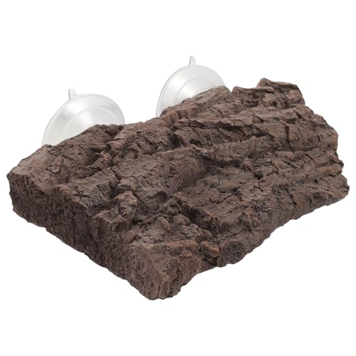 HEMOTON Schildkröten Basking Plattform aus Resin Verstellbare Aquarien Dekoration für Reptilien Habitat Stabile und Langlebige Ruheerhöhung mit Saugnapf für Aquarien und Terrarien HEMOTON Schildkröten Basking Plattform aus Resin Verstellbare Aquarien Dekoration für Reptilien Habitat Stabile und Langlebige Ruheerhöhung mit Saugnapf für Aquarien und Terrarien von HEMOTON