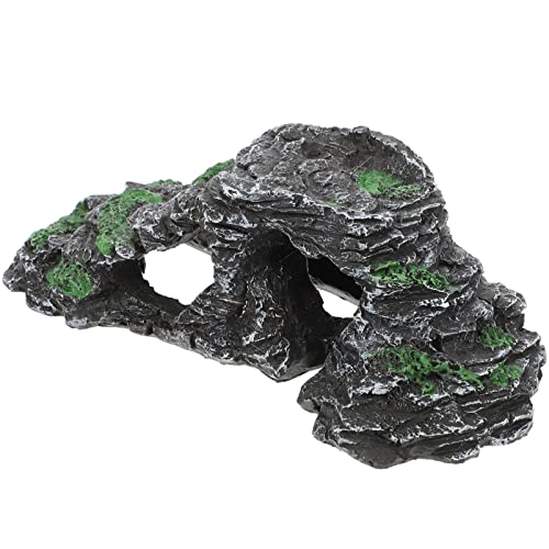 HEMOTON Schildkröten-terrasse Lebensraum Reptilienfelsen Tank Schildpatt Zum Sonnenbaden Dekorationen Für Schildkrötenpanzer Plattform Zum Sonnenbaden Für Schildkröten Harz HEMOTON Schildkröten-terrasse Lebensraum Reptilienfelsen Tank Schildpatt Zum Sonnenbaden Dekorationen Für Schildkrötenpanzer Plattform Zum Sonnenbaden Für Schildkröten Harz von HEMOTON