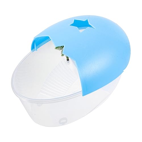 HEMOTON Schildkrötenbecken Plattform Panzer Für Schildkröten Im Freien Aquarium Substrat Für Reptilienbecken Fütterung Tank Turtle Panzerzubehör Turtle Feeder Plastik Sky-Blue von HEMOTON