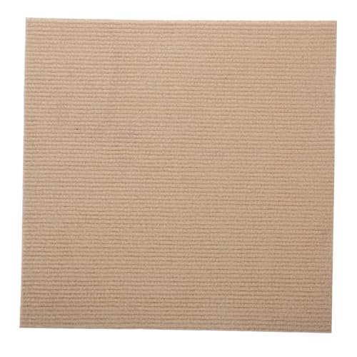 HEMOTON Selbstklebende Kratzbaummatte für Katzen Teppich Kratzen klebrig groß kratzmatte für Katzen Kratzunterlage für Katzen Ersatz für einen Katzenbaum Heimtierbedarf Nicht gewebt Khaki von HEMOTON