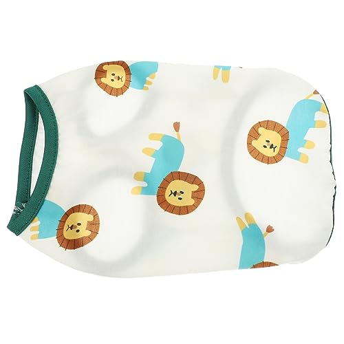 HEMOTON Sommerhundkleid Haustier Verschleißfestes Welpenshirt Kleidung Ups Für Hundeweste Welpenweste Hemden Kostüm Outfits Kühlung Klein Hund Dekorative Weste Baumwolle Polyester HEMOTON Sommerhundkleid Haustier Verschleißfestes Welpenshirt Kleidung Ups Für Hundeweste Welpenweste Hemden Kostüm Outfits Kühlung Klein Hund Dekorative Weste Baumwolle Polyester von HEMOTON