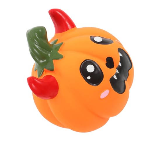 HEMOTON Sound- Für Haustiere Kleines Quietschspielzeug Für Hunde Hundespielzeug Aus Latex Hunde Quietschender Ball Hundebälle Quietschen Kleines Hundespielzeug Orange Emulsion von HEMOTON