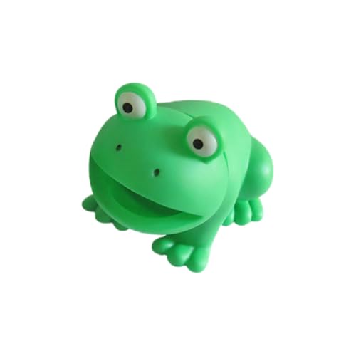 HEMOTON Sprachfroschspielzeug Quietschendes Haustierspielzeug Tierisches Quetschspielzeug Grunzendes Hundespielzeug Weiches Quetschspielzeug Interessantes Kauspielzeug Grün Vinyl von HEMOTON