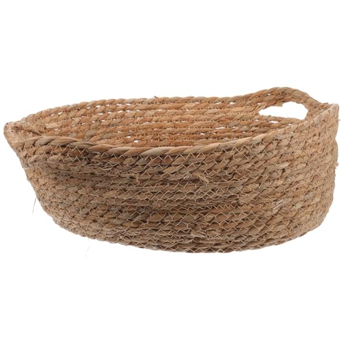 HEMOTON Strohwoven Katzenbett für Drinnen Geräumiges Atmungsaktives Katzenhaus aus Natürlichem Material Schlafplatz für Ihre Langlebig und Pflegeleicht Perfektes Haustier Zubehör für Jede HEMOTON Strohwoven Katzenbett für Drinnen Geräumiges Atmungsaktives Katzenhaus aus Natürlichem Material Schlafplatz für Ihre Langlebig und Pflegeleicht Perfektes Haustier Zubehör für Jede von HEMOTON