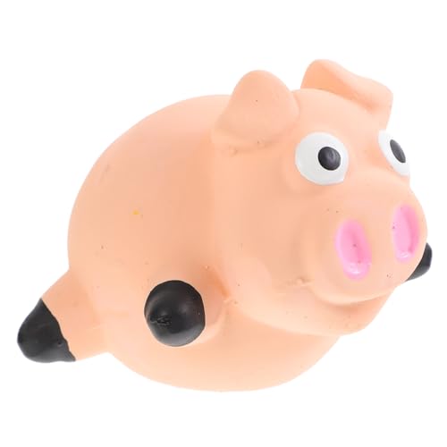 HEMOTON Süßes Quietschspielzeug für Hunde Gummispielzeug Form Eines Schweins für Welpen Vielseitig Einsetzbar für Kauen und Training Leicht zu Reinigen Fördert die Bewegung und Schützt HEMOTON Süßes Quietschspielzeug für Hunde Gummispielzeug Form Eines Schweins für Welpen Vielseitig Einsetzbar für Kauen und Training Leicht zu Reinigen Fördert die Bewegung und Schützt von HEMOTON