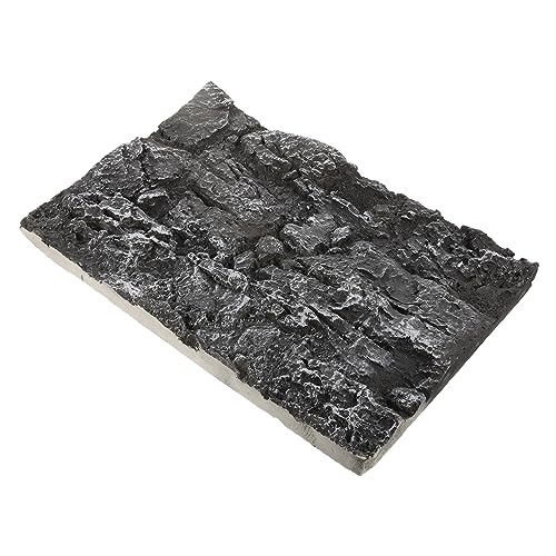 HEMOTON Terrarium Hintergrund Dekoration Aquarium Rückwand für Reptilien und Schildkrötenbecken Lebensechte Felsoptik Langlebig für Aquarien und Terrarien von HEMOTON