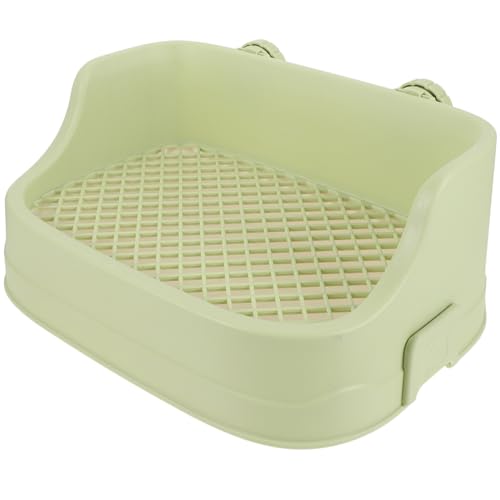 HEMOTON Töpfchentrainer für Kleintiere Auslaufsichere Toilettenlösung für Meerschweinchen und Chinchillas Abnehmbar Umweltfreundliches Design von HEMOTON