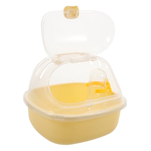 HEMOTON Tragbarer Hamster Transportbehälter Transparenter Käfig für Kleintiere mit Wasserflasche für Reisen Wandern und Ausflüge für Zwerghamster und Andere Kleine Haustiere HEMOTON Tragbarer Hamster Transportbehälter Transparenter Käfig für Kleintiere mit Wasserflasche für Reisen Wandern und Ausflüge für Zwerghamster und Andere Kleine Haustiere von HEMOTON