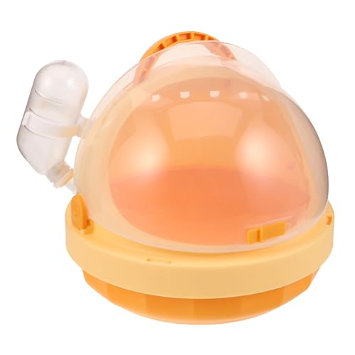 HEMOTON Tragbarer Kleintierkäfig mit Wasserflasche Kleintier-transportbox für Zwerghamster Meerschweinchen und Chinchillas Leichtes Kompakt Faltbares Gehege für Unterwegs und Reisen von HEMOTON