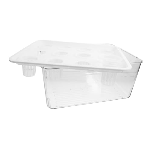 HEMOTON Transparent Aquarium Kleines Aquarium Fischbecken Soilless Kultivierung Dünger Für Balkon Garten Dekoratives Pflanzenbecken Klare Sicht Frameless Design HEMOTON Transparent Aquarium Kleines Aquarium Fischbecken Soilless Kultivierung Dünger Für Balkon Garten Dekoratives Pflanzenbecken Klare Sicht Frameless Design von HEMOTON