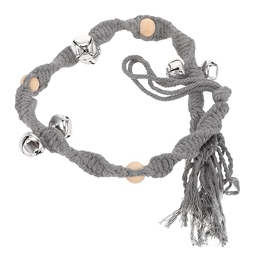 HEMOTON Türklingel Für Haustiere Türklingel Für Welpen Hund Türklingel Glocke Außen Groß Ausbildung Hängende Hundetürklingel Hündchen Haustürklingel Baumwollseil Light Grey HEMOTON Türklingel Für Haustiere Türklingel Für Welpen Hund Türklingel Glocke Außen Groß Ausbildung Hängende Hundetürklingel Hündchen Haustürklingel Baumwollseil Light Grey von HEMOTON