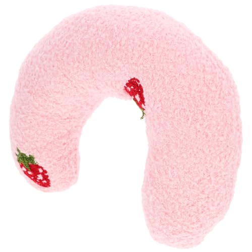 HEMOTON U Förmiges Katzen Nackenkissen Weich Atmungsaktiv für Haustiere Ganzjährig Komfortabel mit Sicherem Material Rosa Schützend für Tiefen Schlaf und Entspannte Ruhe HEMOTON U Förmiges Katzen Nackenkissen Weich Atmungsaktiv für Haustiere Ganzjährig Komfortabel mit Sicherem Material Rosa Schützend für Tiefen Schlaf und Entspannte Ruhe von HEMOTON