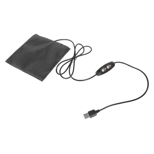 HEMOTON USB Heizmatte für Kleine Haustiere Schnelles USB Heizsystem Vielseitig für Hamster Eichhörnchen Vögel Kaninchen Waschbar Energiesparend für Winterkomfort und Tierhaltung von HEMOTON