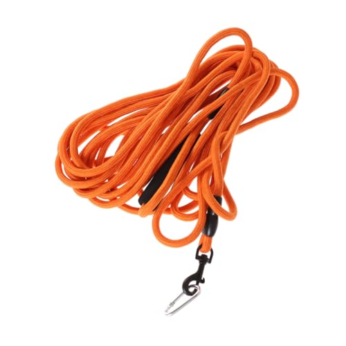 HEMOTON Verstellbare Hundeleine aus Robustem Nylon Lange Schleppleine für Kleine und Mittelgroße Hunde Rutschfester Griff Strapazierfähig und Langlebig Spazierengehen und Trainieren Farbe von HEMOTON
