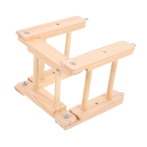 HEMOTON Verstellbare Papageienleiter aus Naturholz Klappbar Kletterspielzeug für Krallen und Schnabelpflege Multifunktional für und Kleine Vögel Vogelkäfig Zubehör Bewegung und HEMOTON Verstellbare Papageienleiter aus Naturholz Klappbar Kletterspielzeug für Krallen und Schnabelpflege Multifunktional für und Kleine Vögel Vogelkäfig Zubehör Bewegung und von HEMOTON
