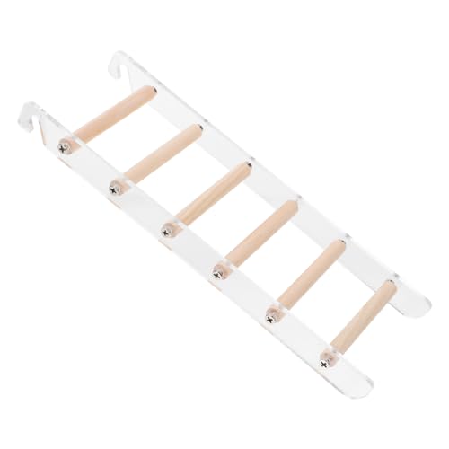HEMOTON Vogel Kletterleiter Lagige Hängende Treppe für Vögel Hamster und Papageien Platzsparend und Multifunktional für Käfige und Tierumgebungen von HEMOTON