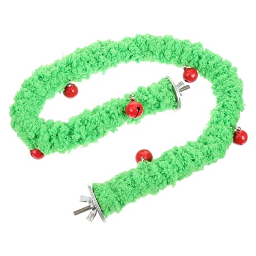 HEMOTON Vogel Sitzstange für Käfige Dekorative Parrot Stand Perch mit Glocke für Wellensittiche Nymphensittiche und Andere Kleine Sicheres Material für Vogelkrallen und Schnäbel HEMOTON Vogel Sitzstange für Käfige Dekorative Parrot Stand Perch mit Glocke für Wellensittiche Nymphensittiche und Andere Kleine Sicheres Material für Vogelkrallen und Schnäbel von HEMOTON