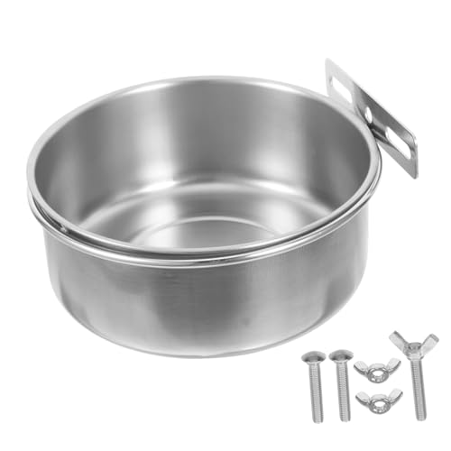 HEMOTON Vogelfutter Wassernapf mit Klemmhalter für Sittiche und Nymphensittiche Design für Futter und Wasser im Käfig Pflegeleicht und Langlebig HEMOTON Vogelfutter Wassernapf mit Klemmhalter für Sittiche und Nymphensittiche Design für Futter und Wasser im Käfig Pflegeleicht und Langlebig von HEMOTON