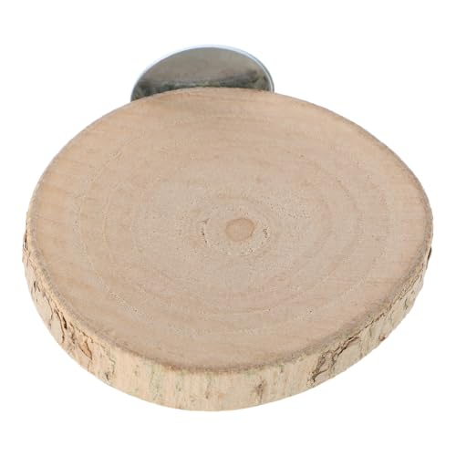 HEMOTON Holz Vogelsitzstangenständer Trainingsplattform Für Kleintiere Eichhörnchen Chinchilla Papagei Hamster Haustier Sitzstangenständer Holz Zweige Übungs Spielzeug von HEMOTON