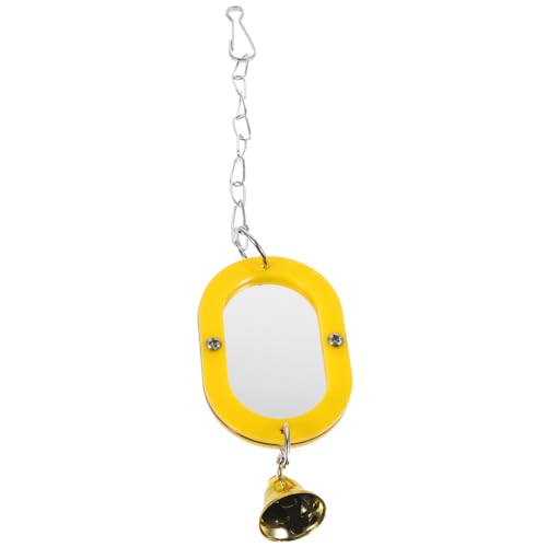 HEMOTON Vogelspiegel Für Papageien Interaktives Hängespielzeug Mit Glocke Robust Und Langlebig Für Vogelkäfige Visuellen Stimulation Von Vögeln HEMOTON Vogelspiegel Für Papageien Interaktives Hängespielzeug Mit Glocke Robust Und Langlebig Für Vogelkäfige Visuellen Stimulation Von Vögeln von HEMOTON
