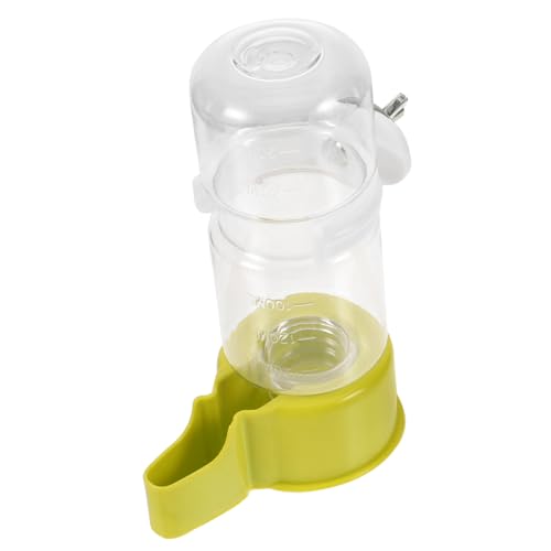 HEMOTON Vogeltrinker Wasserspender automatischer Futterautomat für Papageien Vogeltränke für den Garten Haustier tränkebecken wasserbecken Wasserbehälter Wasserbrunnen für Vogel Plastik von HEMOTON