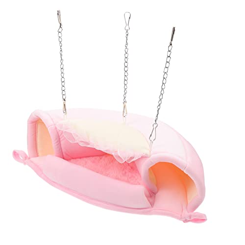 HEMOTON Warme Hängematte für Kleintiere Langlebiges Hautfreundliches Material Gemütliches Schlafnest für Hamster Mäuse und Sugar Glider Haustierzubehör für Spiel und Ruhe von HEMOTON