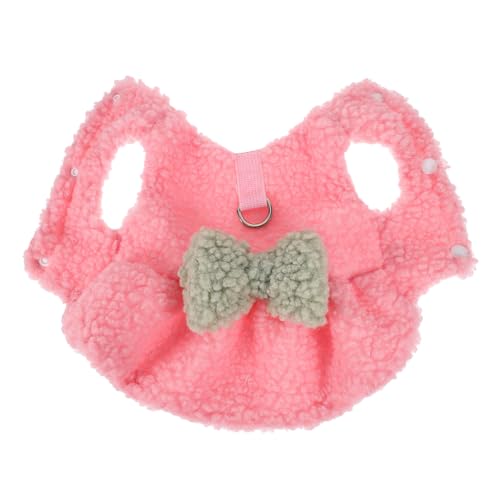 HEMOTON Warme Hundekleidung Flauschige Pullover Für Hunde Bequeme Winterkleidung Für Kleine Hunde Wärmende Kleidung Für Haustiere Geeignet Für Gassigehen Und Aktivitäten von HEMOTON