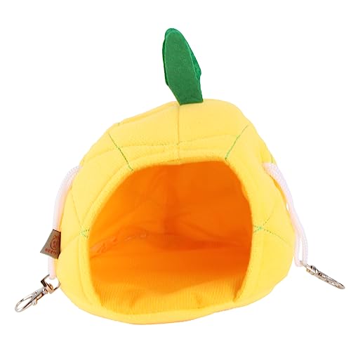 HEMOTON Warme Kleintierhängematte mit Niedlichem Cartoon Design Leicht Hängend Gemütliches Schlafnest für Hamster Meerschweinchen und Kleine Haustiere Wärmeschutz im Käfig HEMOTON Warme Kleintierhängematte mit Niedlichem Cartoon Design Leicht Hängend Gemütliches Schlafnest für Hamster Meerschweinchen und Kleine Haustiere Wärmeschutz im Käfig von HEMOTON