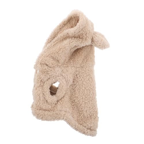 HEMOTON Warmer Haustier Hoodie Für Hunde Und Katzen Warmer Haustier Hoodie Hasenohren Katzen Hoodies Pyjama von HEMOTON
