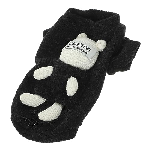 HEMOTON Warmer Haustierpullover Haustier Hundekleidung Warme Tragbare Haustierkleidung Westen Hundekostüme Welpenpullover Hunde Outfit Kostüme Für Hunde Überzug Süße von HEMOTON