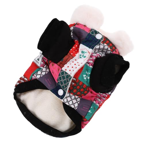 HEMOTON Warmer Hundesattätigkeitsmantel Im Winter Gefüttert Weihnachten Groß Für Weihnachtshundpullover Hundeweihnachtspullover Weihnachts-hundepullover-kostüm Polyester HEMOTON Warmer Hundesattätigkeitsmantel Im Winter Gefüttert Weihnachten Groß Für Weihnachtshundpullover Hundeweihnachtspullover Weihnachts-hundepullover-kostüm Polyester von HEMOTON