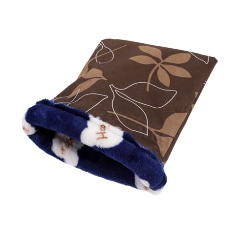 HEMOTON Warmer Schlafsack Für Kleintiere Gemütliches Nest Für Hamster Meerschweinchen Und Andere Kleine Haustiere Zufällige Für Sicheres Und Warmes von HEMOTON