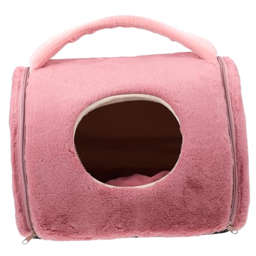 HEMOTON Warmes Katzenbett für große Katzen Häuser Plüschkatzennest Katzenhaus beheiztes katzenbett Haustier warmes Nest Katze winterbett Katzen-Hunde-Nest Haustierschlafbett Baumwolle rot HEMOTON Warmes Katzenbett für große Katzen Häuser Plüschkatzennest Katzenhaus beheiztes katzenbett Haustier warmes Nest Katze winterbett Katzen-Hunde-Nest Haustierschlafbett Baumwolle rot von HEMOTON