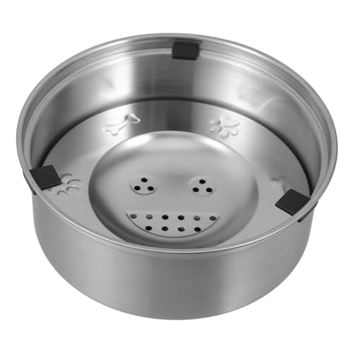 HEMOTON Wassernapf für Hunde und Katzen Überlauf Design rutschfest Geeignet für Kleine und Große Hunde Verhindert Wasserverschüttung für Sauberes Trinken HEMOTON Wassernapf für Hunde und Katzen Überlauf Design rutschfest Geeignet für Kleine und Große Hunde Verhindert Wasserverschüttung für Sauberes Trinken von HEMOTON