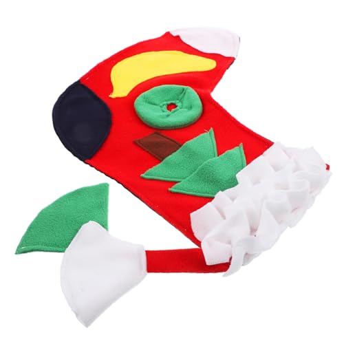HEMOTON Weihnachtliche Schnüffelmatte für Futtermatte Sockenform Beschäftigungsspielzeug für Kleine Haustiere Trainingstool für Fütterung und Farbenfrohes Design Langlebig und HEMOTON Weihnachtliche Schnüffelmatte für Futtermatte Sockenform Beschäftigungsspielzeug für Kleine Haustiere Trainingstool für Fütterung und Farbenfrohes Design Langlebig und von HEMOTON