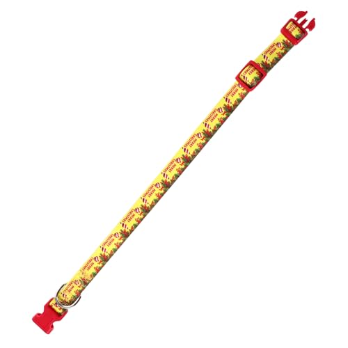 HEMOTON Weihnachts Hundehalsband Verstellbar Und Komfortables Halsband Für Kleine Für Welpen Sicherer Schnallenverschluss Weihnachtsgeschenkidee von HEMOTON