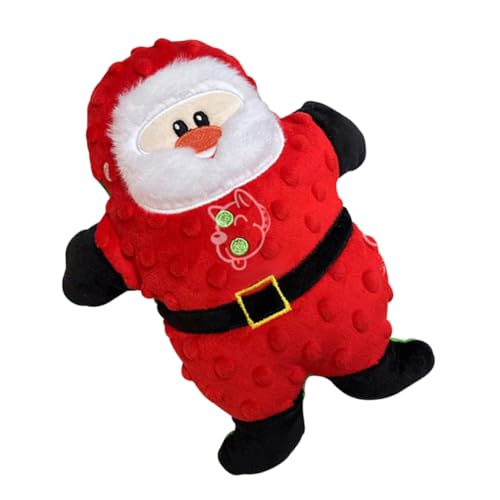 HEMOTON Weihnachtsmann Quietschendes Kauspielzeug aus Langlebiges Sicheres für Welpen für Weihnachtszeit Interaktives für Haustiere HEMOTON Weihnachtsmann Quietschendes Kauspielzeug aus Langlebiges Sicheres für Welpen für Weihnachtszeit Interaktives für Haustiere von HEMOTON