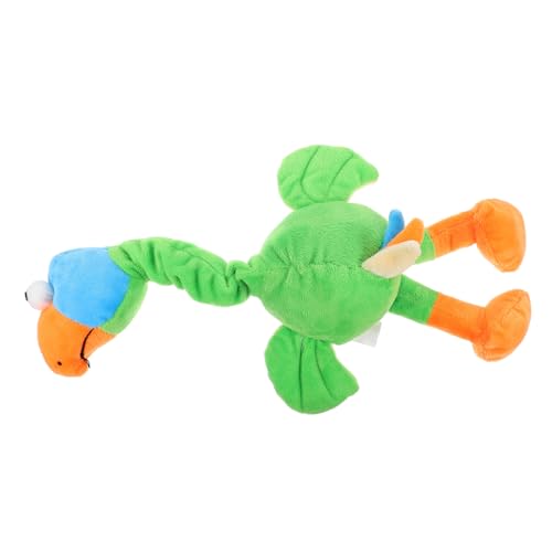 HEMOTON Welpen Plüsch Quietschspielzeug zur Zahnpflege für Interaktives Sicheres und Langlebiges Kauspielzeug für Kleine in Grün HEMOTON Welpen Plüsch Quietschspielzeug zur Zahnpflege für Interaktives Sicheres und Langlebiges Kauspielzeug für Kleine in Grün von HEMOTON