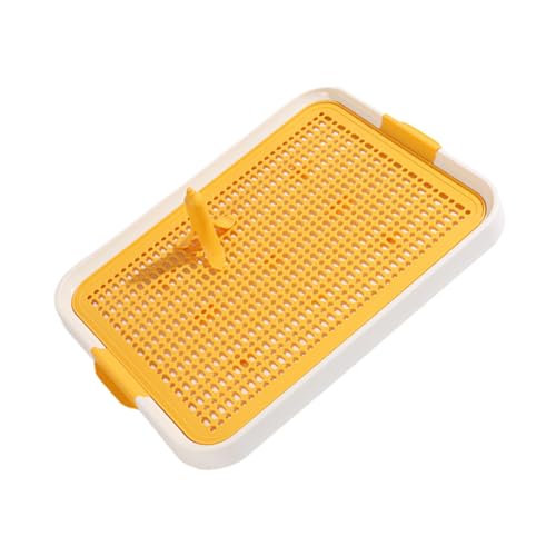 HEMOTON Welpenurin Tablett Für Waschbare Hundetoilette Mit Flachem Platten Design Für Wohnung Und Garten Langlebig Reinigen Für Welpen Und Kleine Haustiere HEMOTON Welpenurin Tablett Für Waschbare Hundetoilette Mit Flachem Platten Design Für Wohnung Und Garten Langlebig Reinigen Für Welpen Und Kleine Haustiere von HEMOTON