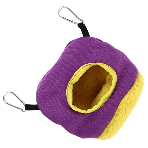 HEMOTON Winterfester Halbgeschlossener Papageien Hängematten Nistplatz Gepolstert Atmungsaktiv Komfortables Vogelbett für Kleine bis Mittelgroße Vögel und Kleintiere Geeignet als HEMOTON Winterfester Halbgeschlossener Papageien Hängematten Nistplatz Gepolstert Atmungsaktiv Komfortables Vogelbett für Kleine bis Mittelgroße Vögel und Kleintiere Geeignet als von HEMOTON